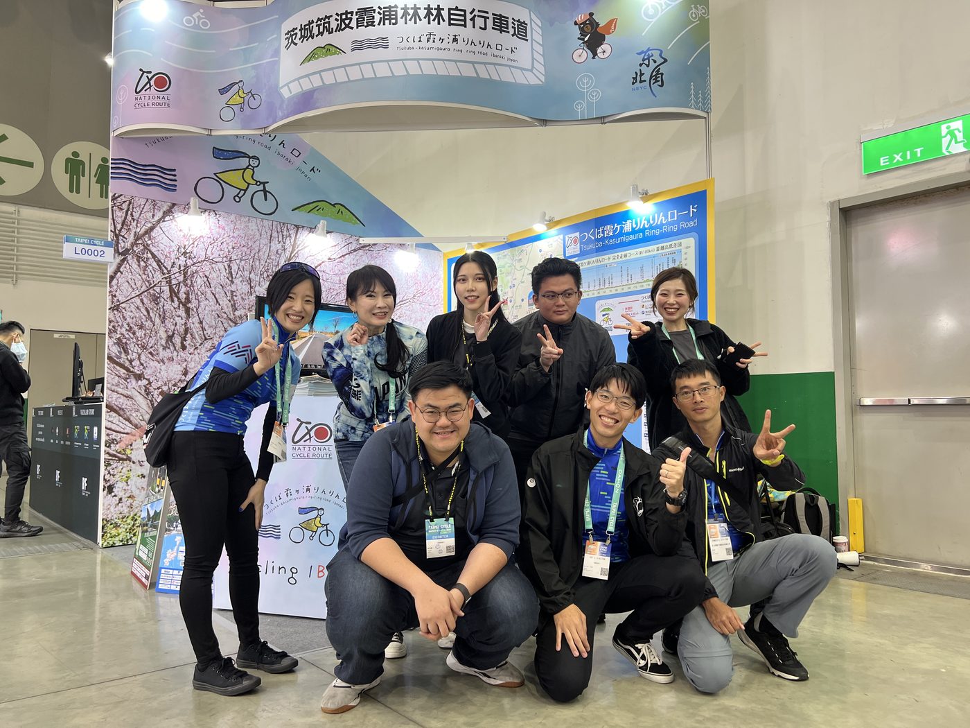 台北サイクルでのプロモーション出展